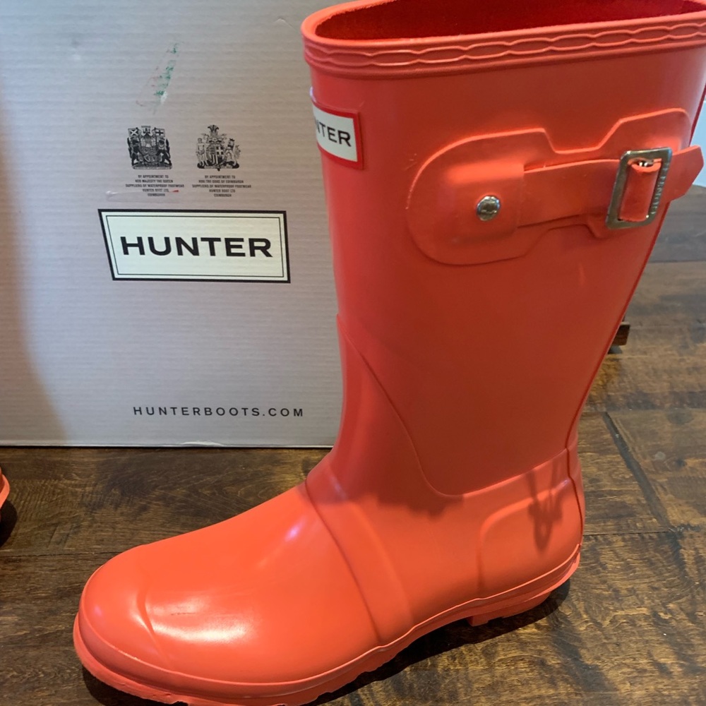 Hunter Short Gloss Waterproof Rain Boot